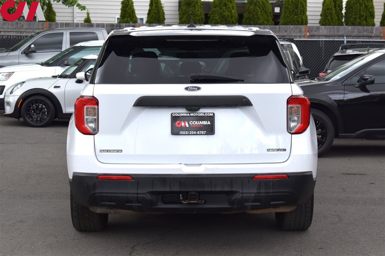 Ford Explorer Police Interceptor Utility rear view